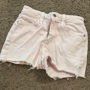 Arizona Light Pink High-Rise Jean Shorts🍒